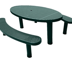 Premier Polysteel Oval Picnic Table